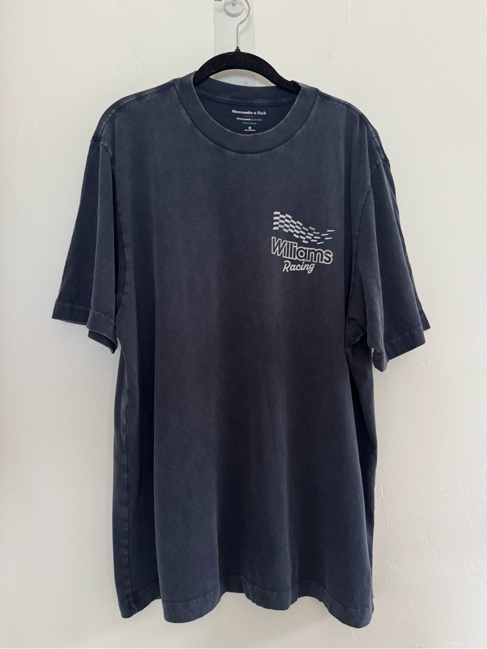 Abercrombie & Fitch Williams Racing Vintage-Inspired Graphic Tee Short Sleeve - Picture 3 of 8